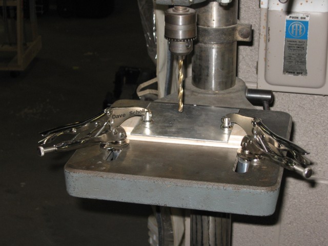 Drill press store vise clamp